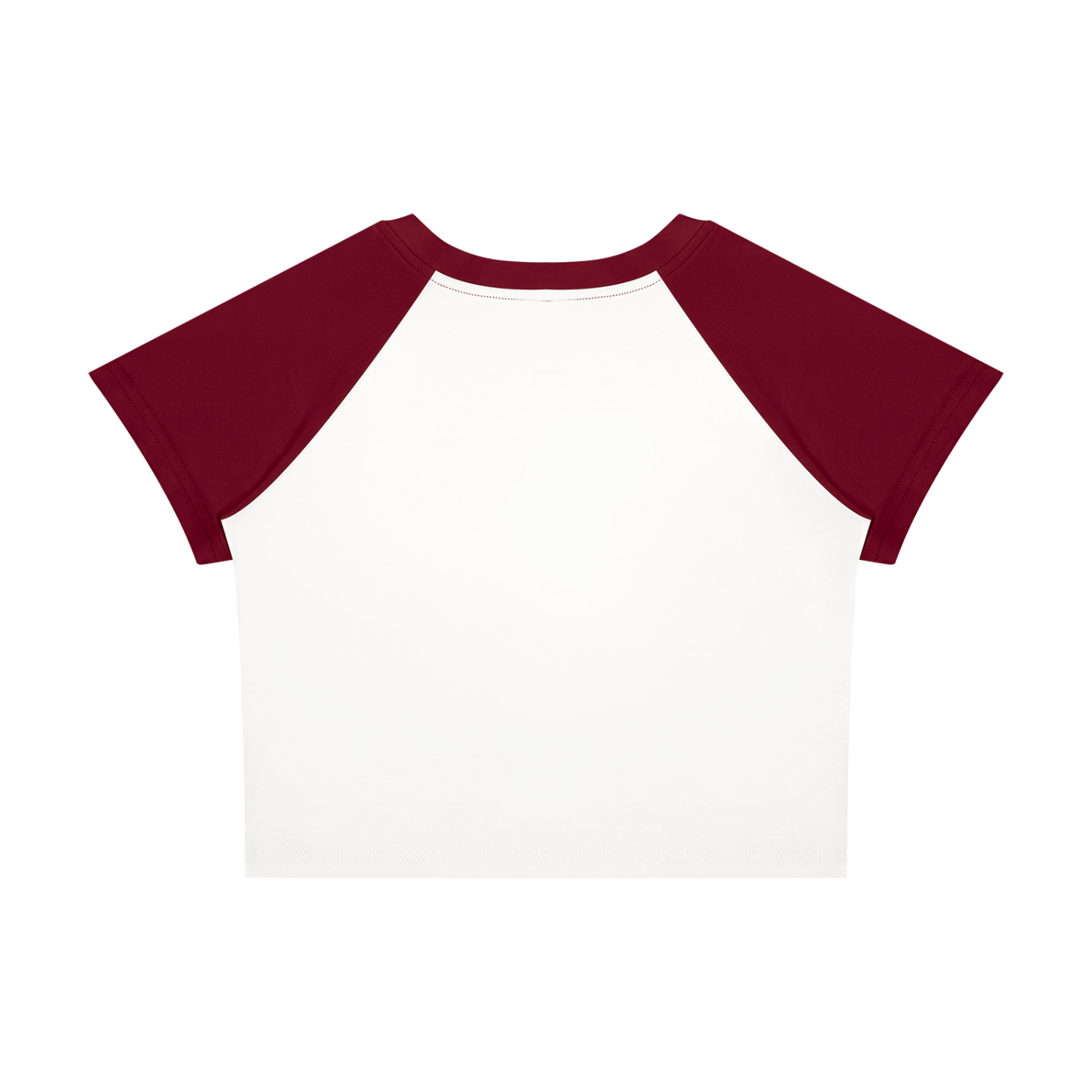 Women’s Slim Fit Raglan Color Block Baby T-Shirt