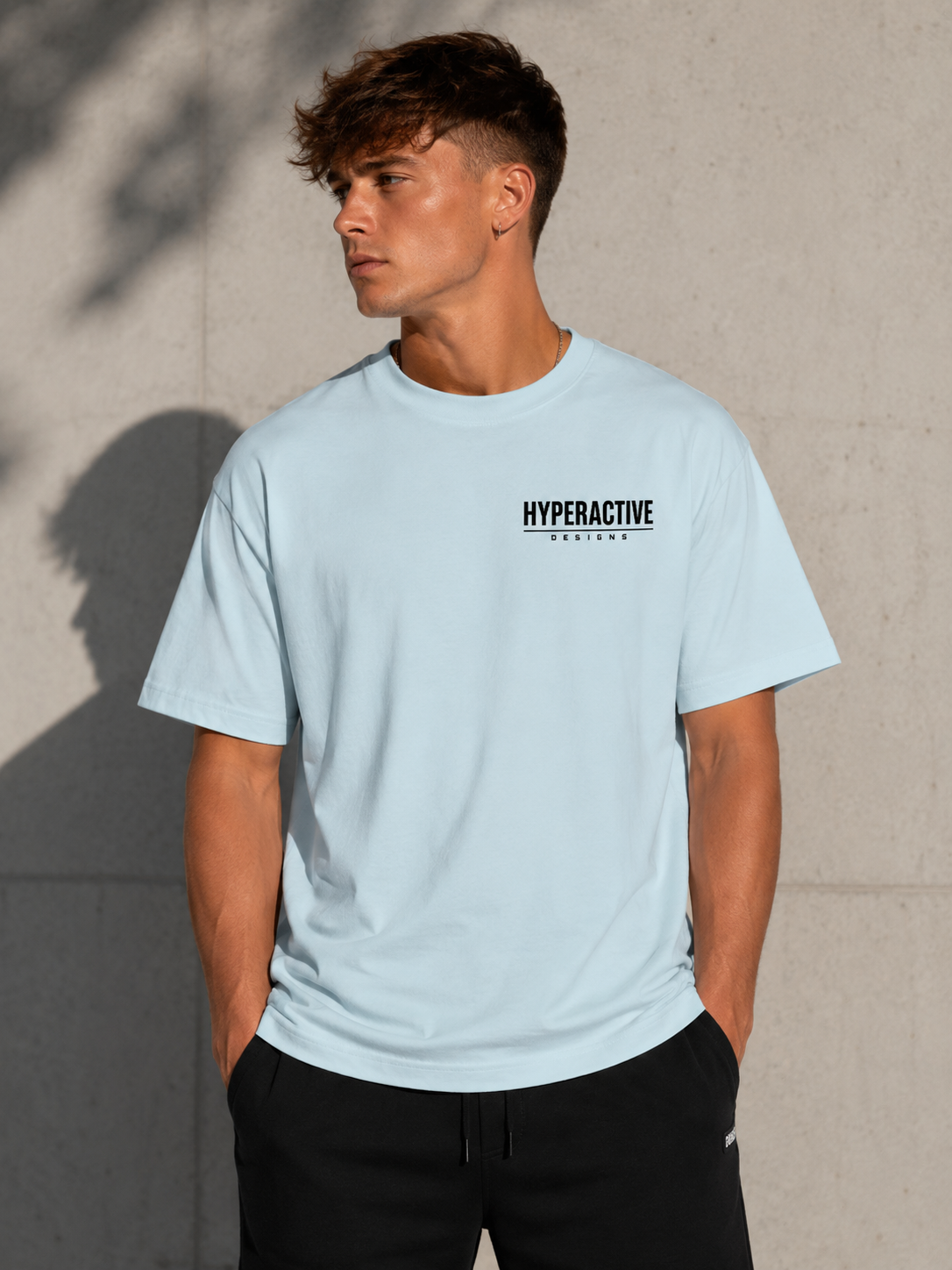 Unisex Oversized Heavyweight T-Shirt - Left Chest Logo