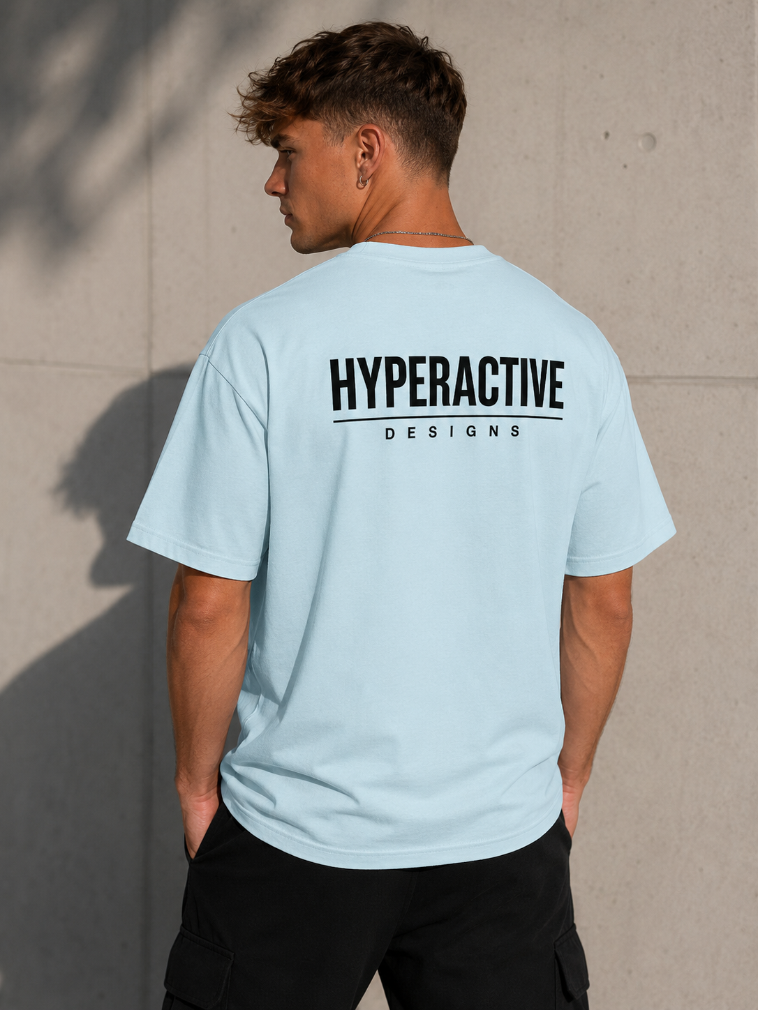 Unisex Oversized Heavyweight T-Shirt - Left Chest Logo