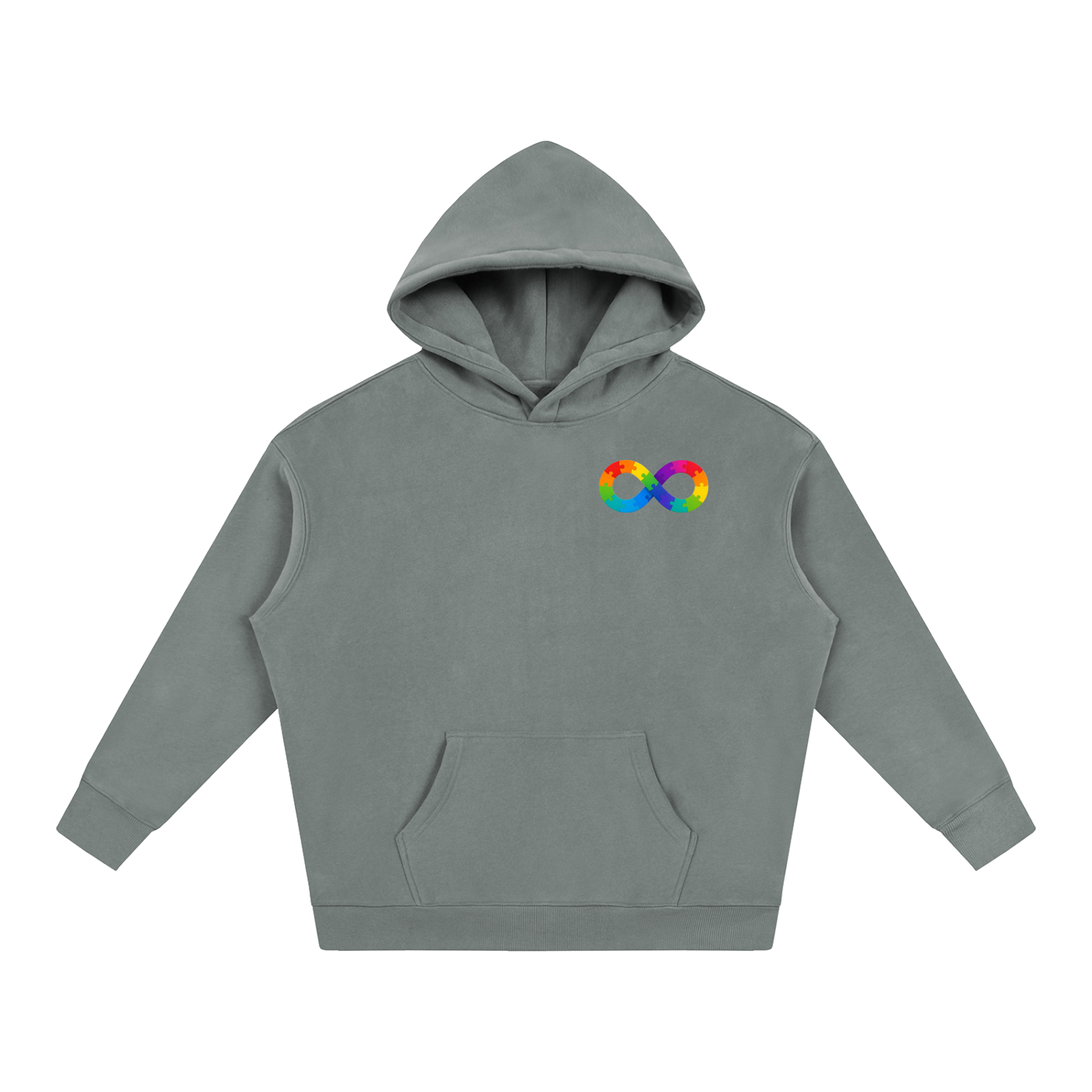 Oversized Fleece Neuro Hoodie