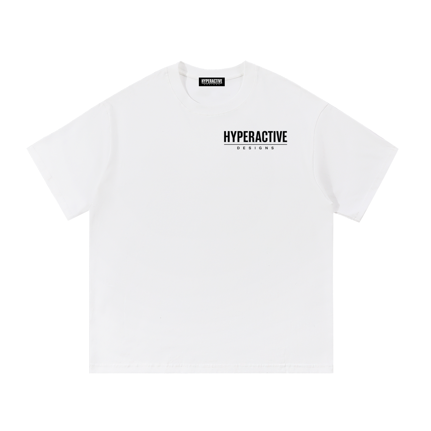Essential Oversized Cotton T-Shirt - Left chest logo