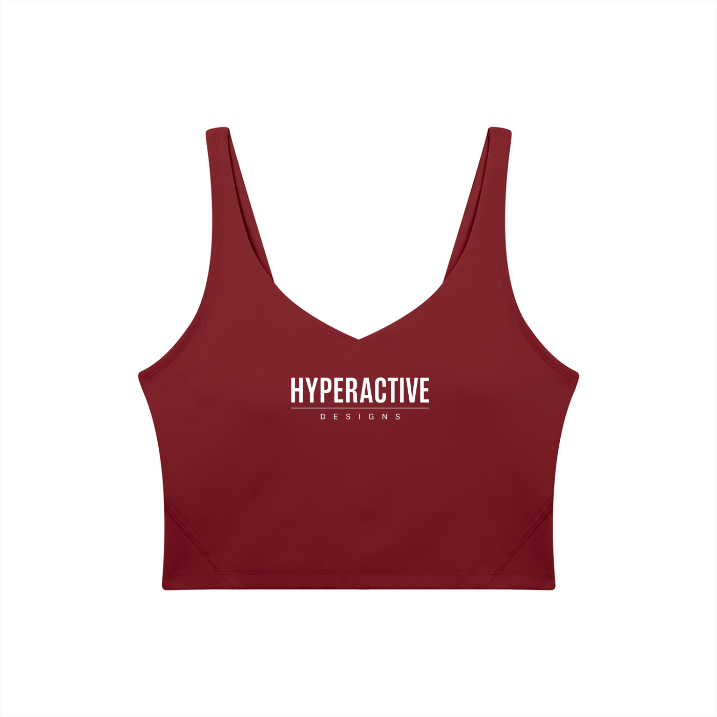 Women's V-Neck Yoga Sports Bra