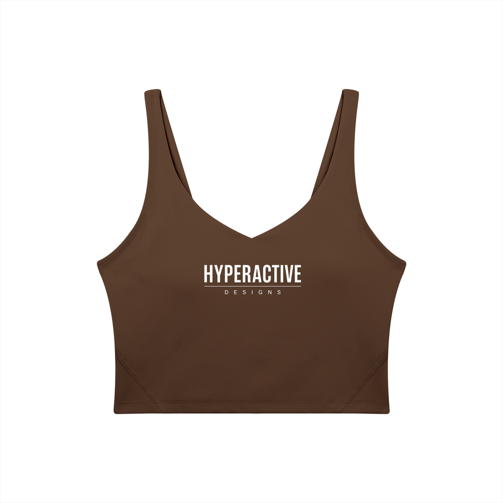 Women's V-Neck Yoga Sports Bra