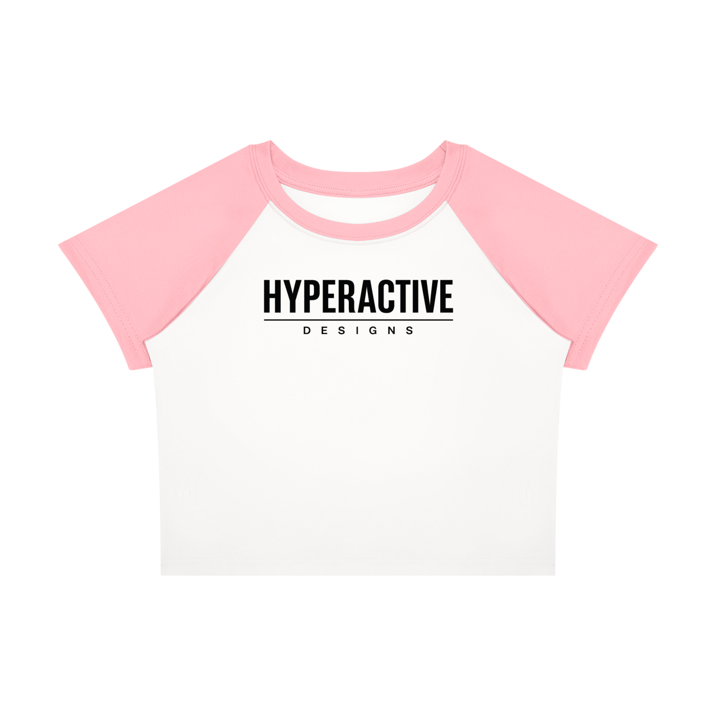 Women’s Slim Fit Raglan Color Block Baby T-Shirt