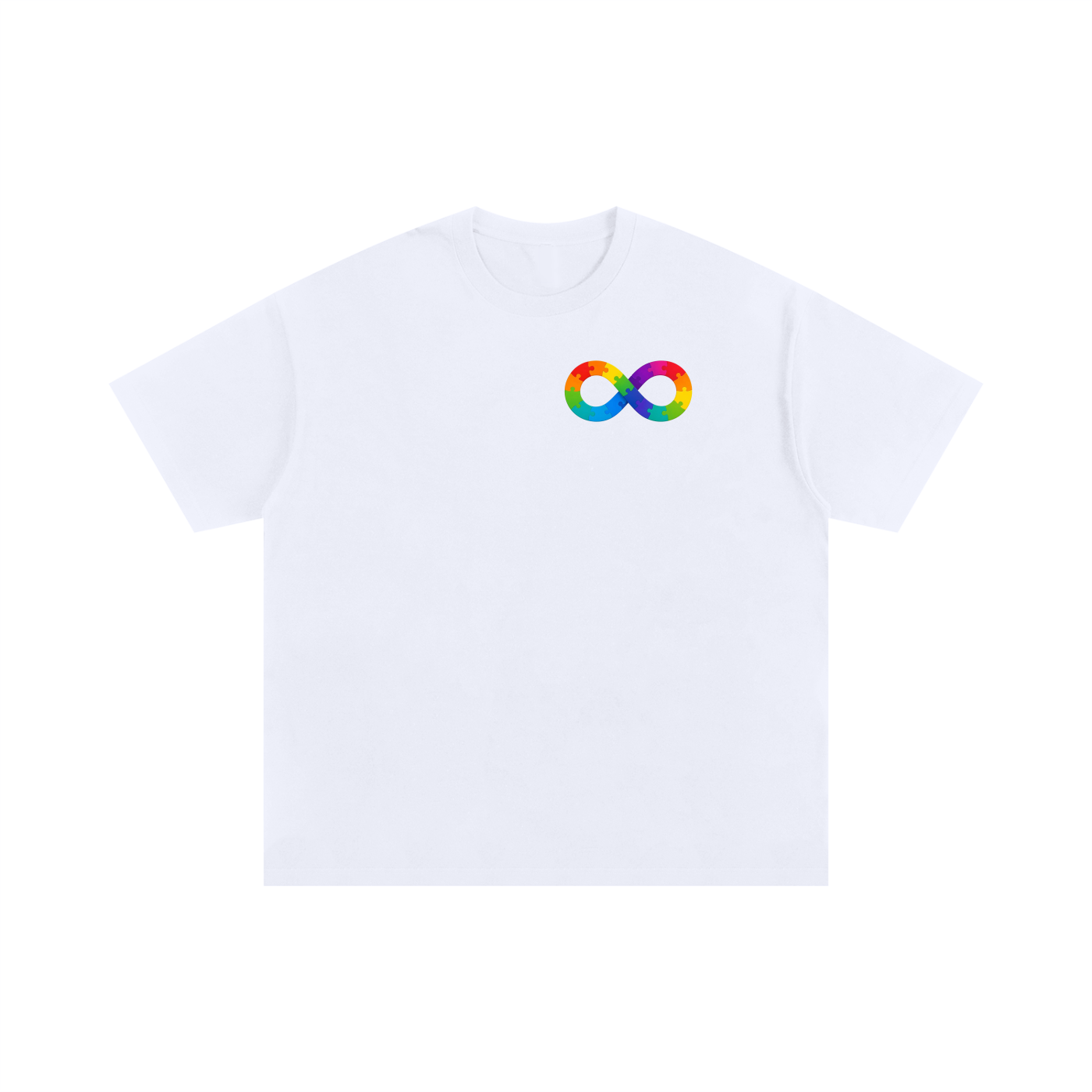 Unisex Oversized Cotton T-Shirt - The Infinity Tee