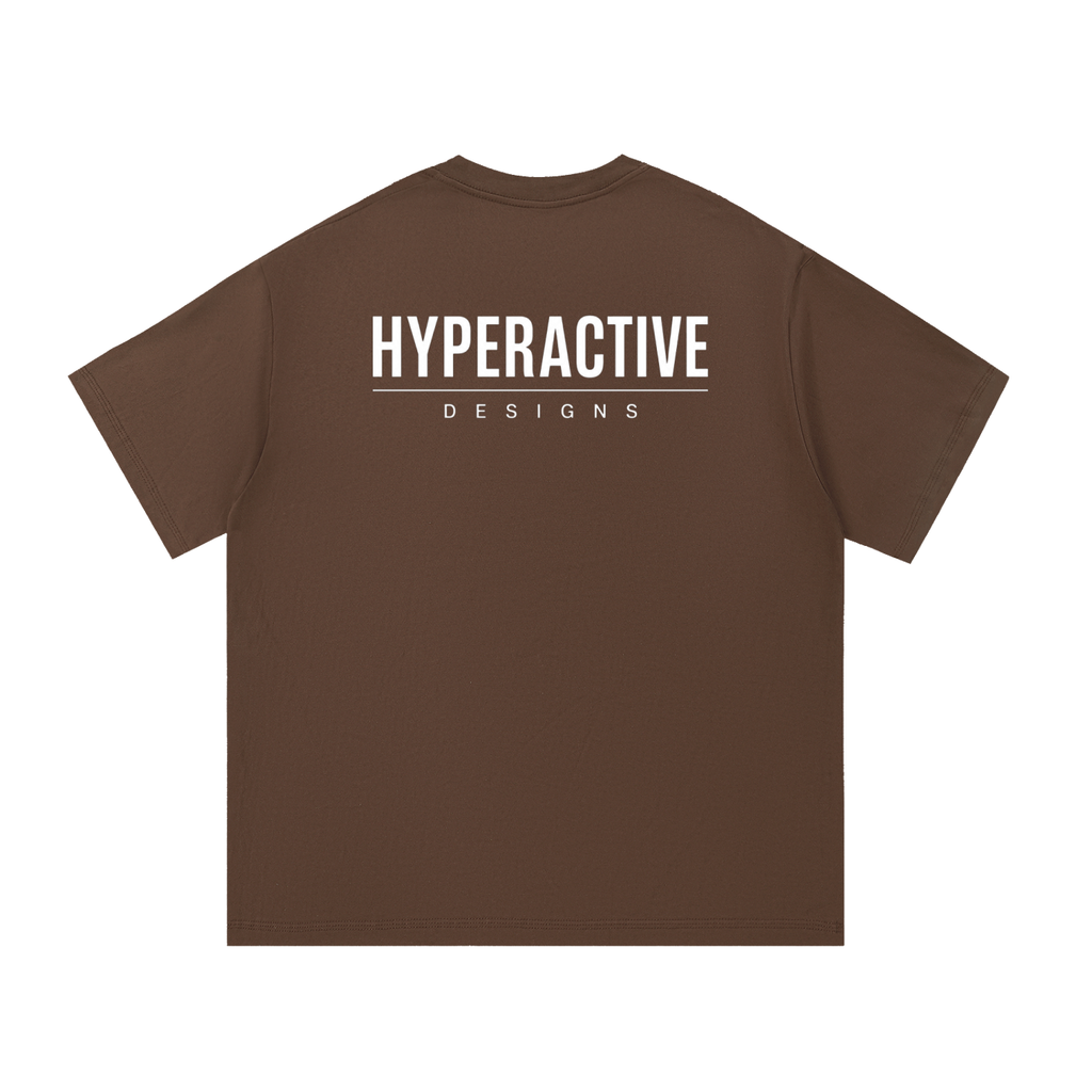 Essential Oversized Cotton T-Shirt - Left chest logo