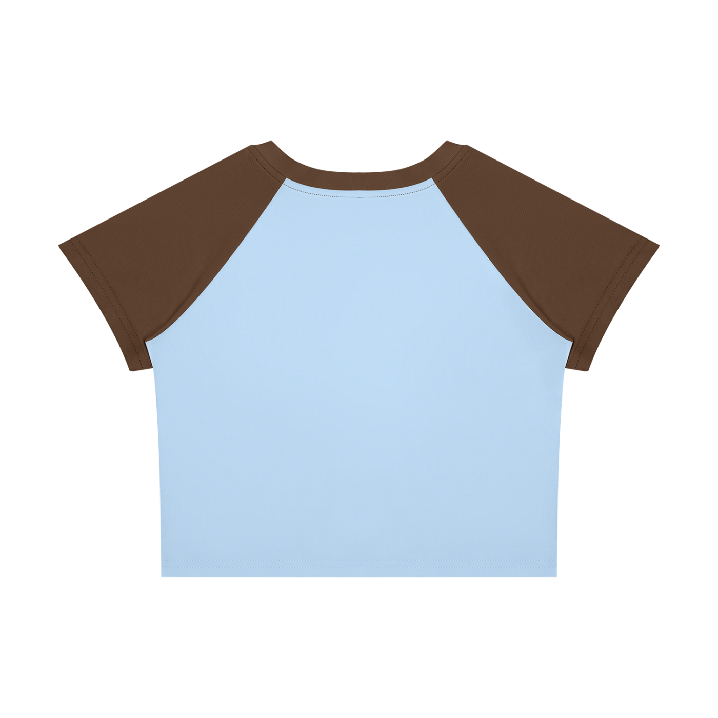 Women’s Slim Fit Raglan Color Block Baby T-Shirt