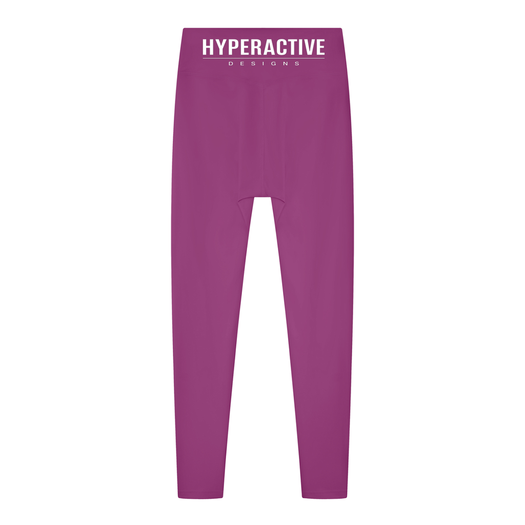 Women's Solid High Rise Leggings