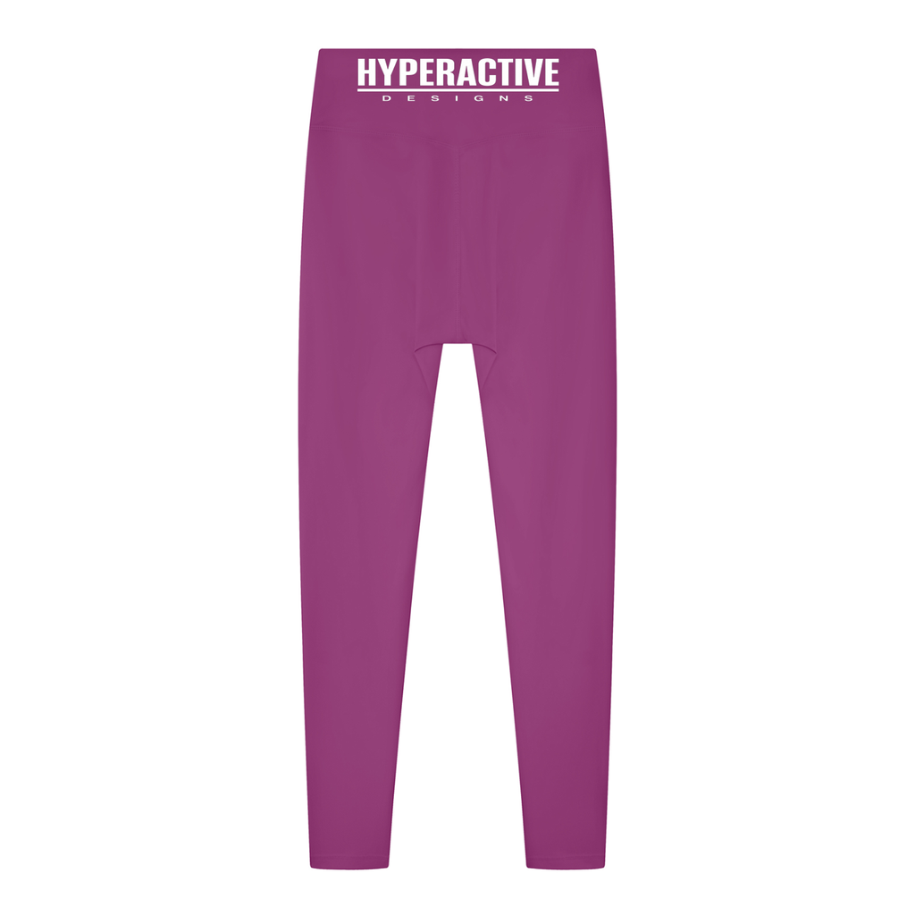 Women's Solid High Rise Leggings