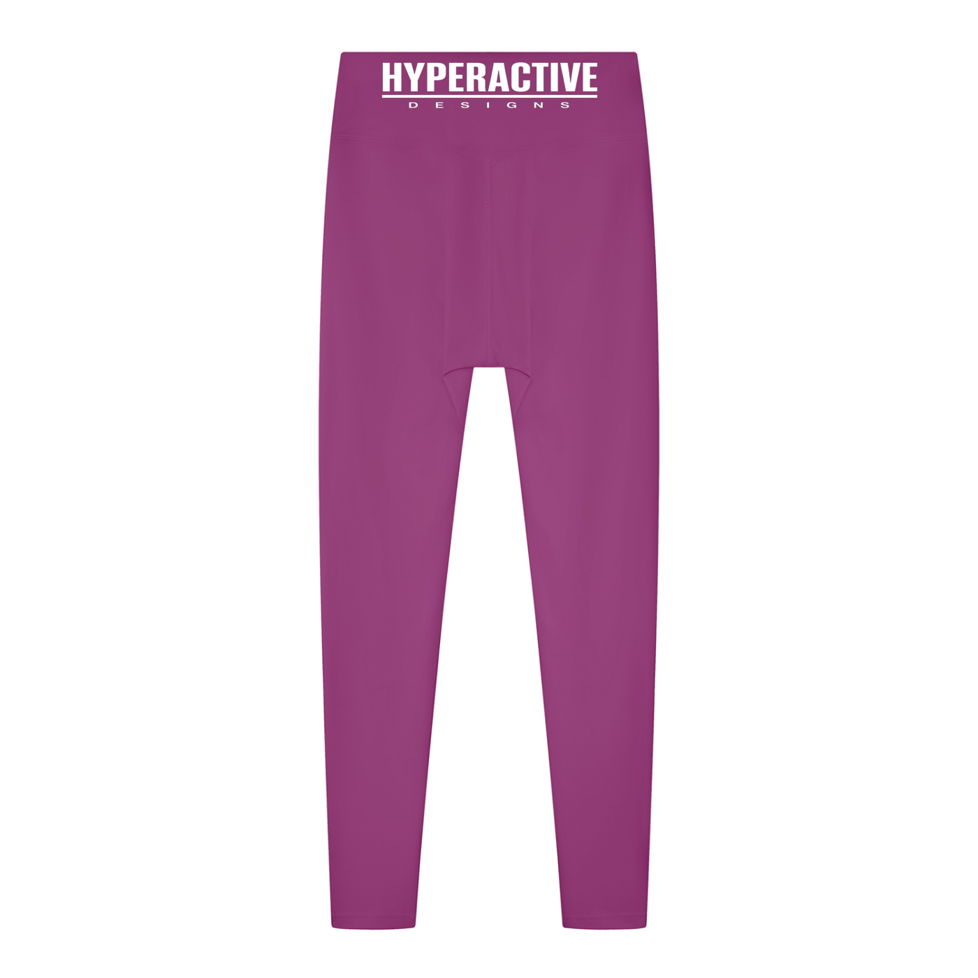 Women's Solid High Rise Leggings