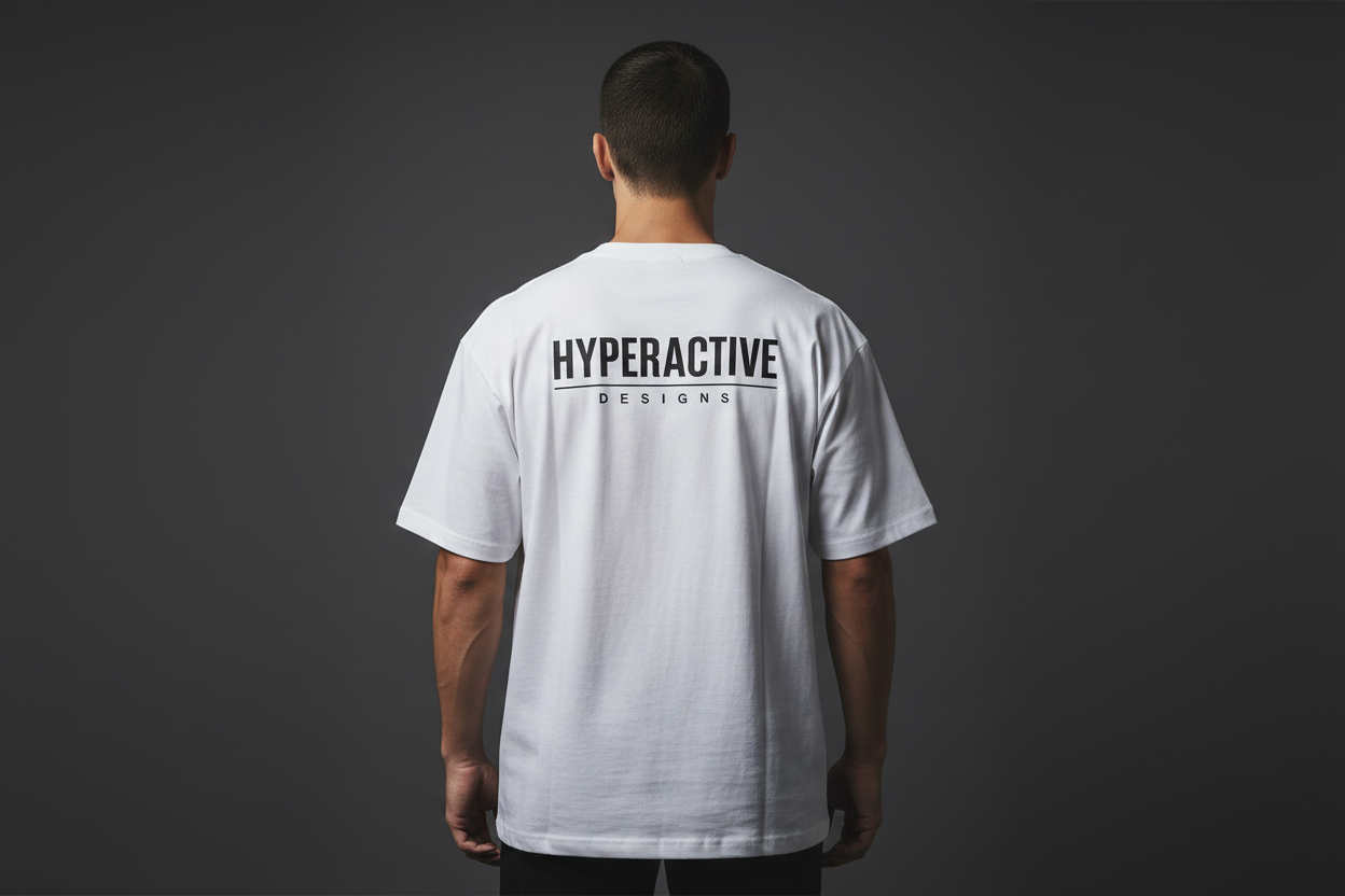 Hyperactive Designs Back - Dark Background
